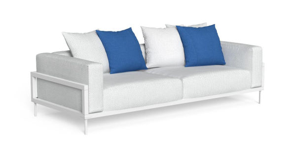 Cleosoft // Alu 3-Seater Sofa