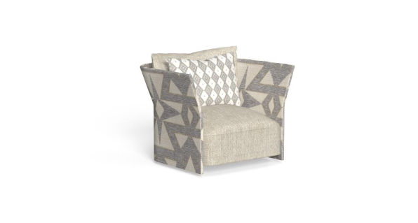 Cliff Fabric Lounge armchair