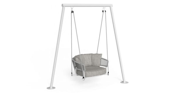 Moon // Alu Swing Armchair