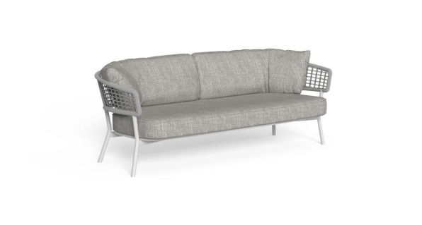 Moon // Alu 2-seater sofa