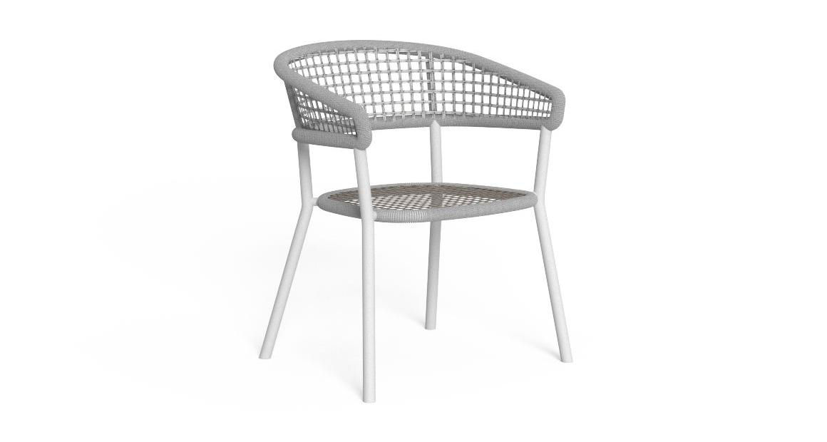 Moon // Alu Dining Armchair